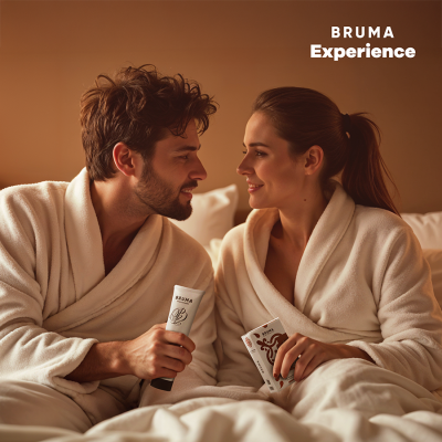 BRUMA XPERIENCE KIT TENTACION DULCE TARTA AMERICANA CON POTENCIADOR DE ORGASMOS