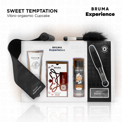 BRUMA XPERIENCE KIT TENTACION DULCE TARTA AMERICANA VIBRO ORGASMICA