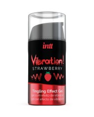 INTT POTENTE ESTIMULANTE INTIMO GEL VIBRADOR LIQUIDO FRESA 15 ML