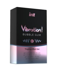 INTT POTENTE ESTIMULANTE INTIMO GEL VIBRADOR LIQUIDO CHICLE 15ML