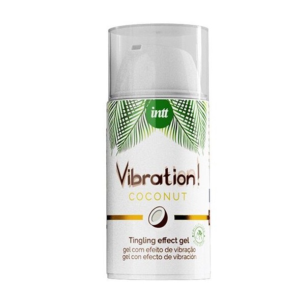 INTT VIBRATION GEL POTENTE ESTIMULANTE VEGANO VIBRADOR LIQUIDO