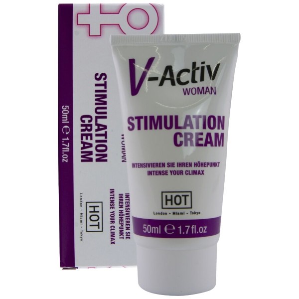 HOT V ACTIV CREMA ESTIMULANTE PARA MUJER 50 ML