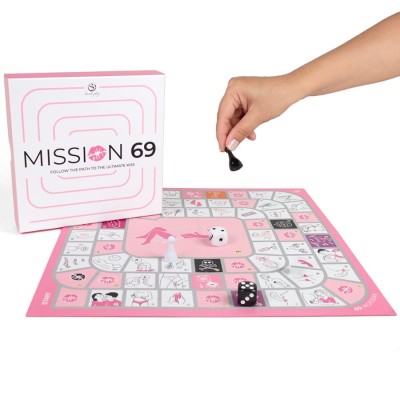 SECRET PLAY JUEGO DE MESA PARA PAREJAS MISSION 69
