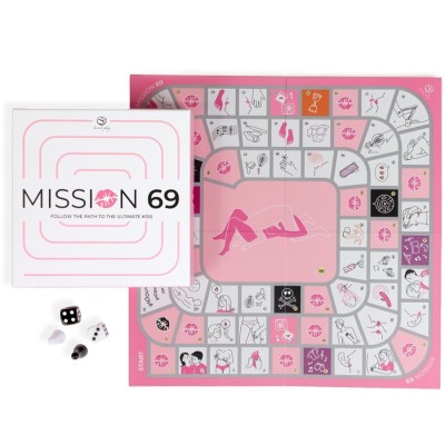 SECRET PLAY JUEGO DE MESA PARA PAREJAS MISSION 69