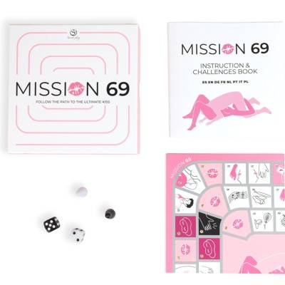 SECRET PLAY JUEGO DE MESA PARA PAREJAS MISSION 69