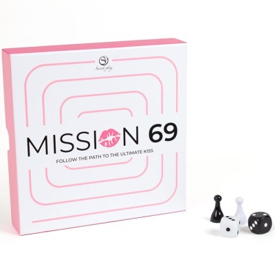 SECRET PLAY JUEGO DE MESA PARA PAREJAS MISSION 69