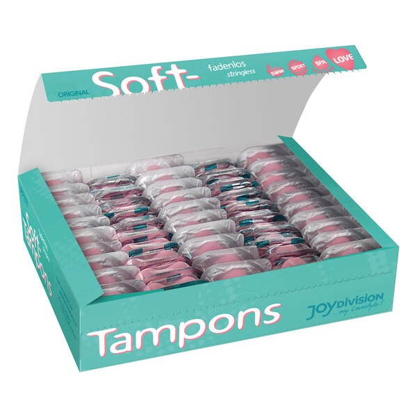 JOYDIVISION SOFT TAMPONS TAMPONES ORIGINALES MINI LOVE 50UDS