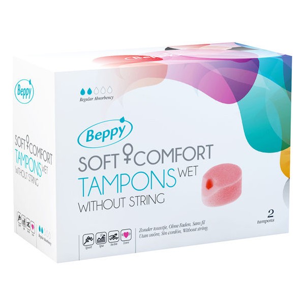 BEPPY TAMPONES LUBRICADOS 2 UDS