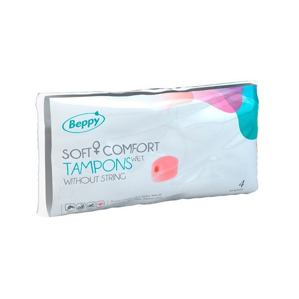 BEPPY TAMPONES LUBRICADOS 4 UDS