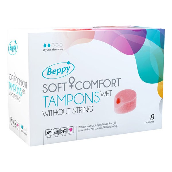BEPPY TAMPONES LUBRICADOS 8 UDS
