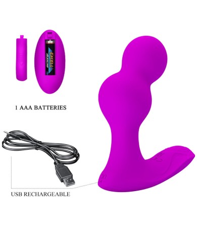 PRETTY LOVE TERRANCE MASAJEADOR VIBRADOR ANAL CON CONTROL REMOTO PRETTY LOVE TERRANCE MASAJEADOR VIBRADOR ANAL CON CONTROL REMOTO