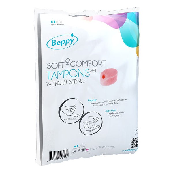 BEPPY TAMPONES LUBRICADOS 30 UDS