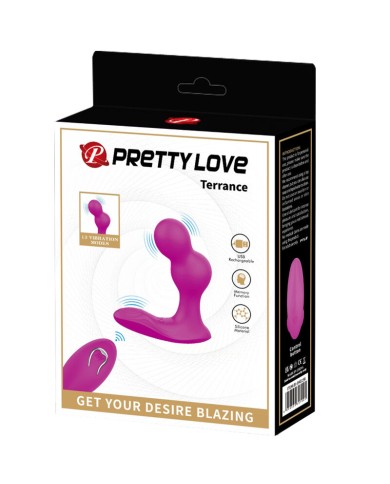 PRETTY LOVE TERRANCE MASAJEADOR VIBRADOR ANAL CON CONTROL REMOTO PRETTY LOVE TERRANCE MASAJEADOR VIBRADOR ANAL CON CONTROL REMOTO