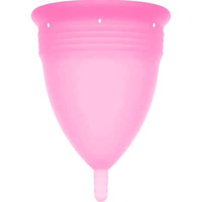 STERCUP COPA MENSTRUAL FDA SILICONA ROSA TALLA L