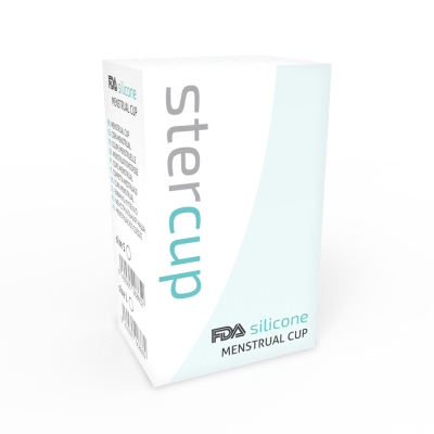 STERCUP COPA MENSTRUAL FDA SILICONA LILA TALLA L