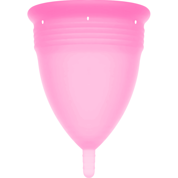 STERCUP COPA MENSTRUAL FDA SILICONA ROSA TALLA S