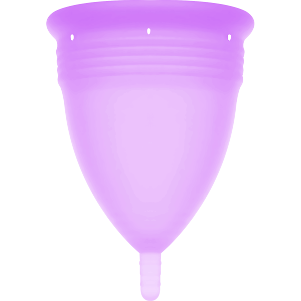 STERCUP COPA MENSTRUAL FDA SILICONA LILA TALLA S