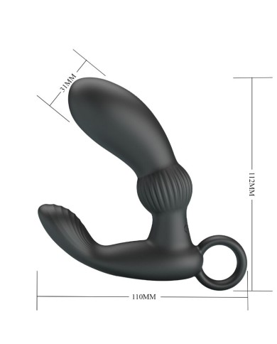 PRETTY LOVE CAYLA MASAJEADOR VIBRADOR ANAL NEGRO PRETTY LOVE CAYLA MASAJEADOR VIBRADOR ANAL NEGRO