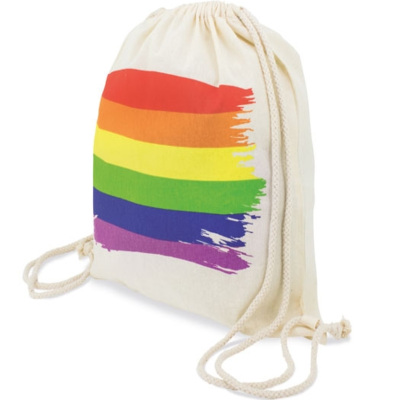 PRIDE MOCHILA ALGODON BANDERA