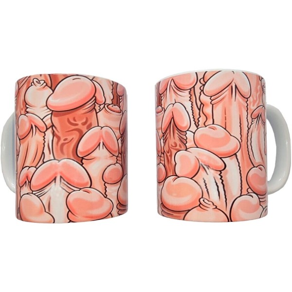 DIABLO PICANTE TAZA COLOR PENES 370 ML