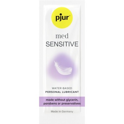 PJUR MED SENSITIVE GLIDE LUBRICANTE BASE AGUA 2 ML