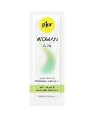 PJUR WOMAN ALOE LUBRICANTE BASE AGUA 2 ML