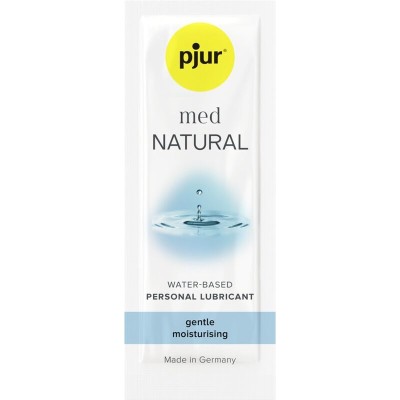 PJUR MED NATURAL LUBRICANTE BASE AGUA 2 ML