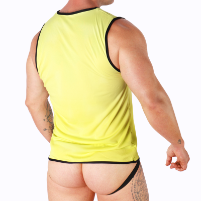 MACHO CAMISETA AMARILLO S M