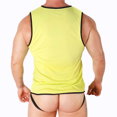 MACHO CAMISETA AMARILLO S M