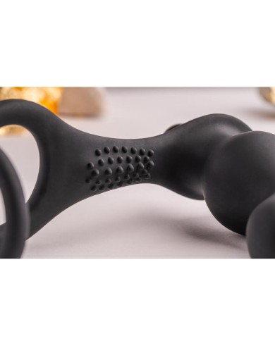 ROCKS OFF RO ZEN RRO PLUG ANAL CON ANILLO VIBRADOR PARA EL PENE NEGRO ROCKS OFF RO ZEN RRO PLUG ANAL CON ANILLO VIBRADOR PARA EL PENE NEGRO