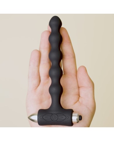 ROCKS OFF PETITE SENSATIONS PEARLS PLUG ANAL VIBRADOR NEGRO ROCKS OFF PETITE SENSATIONS PEARLS PLUG ANAL VIBRADOR NEGRO