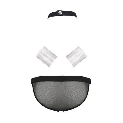PASSION 036 SLIP ALFROJO NEGRO S M