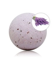 TALOKA BOMBA DE BANO CON AROMA LAVANDA Y PETALOS DE ROSA