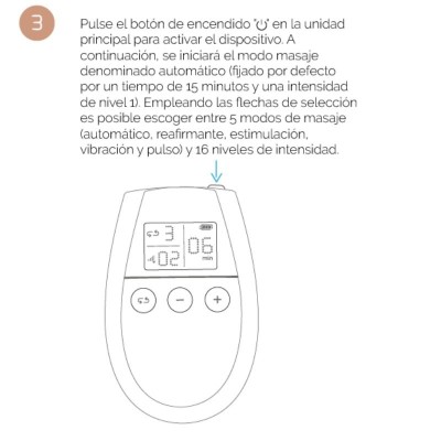 500 COSMETICS U TONIC ELECTROESTIMULACION TONIFICACION Y REAFIRMACION MUSCULOS
