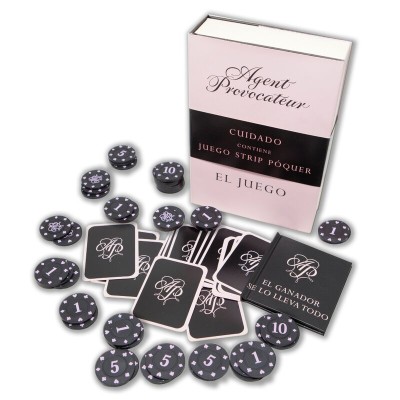 DIABLO PICANTE JUEGO STRIP POQUER CARTAS Y TOKENS