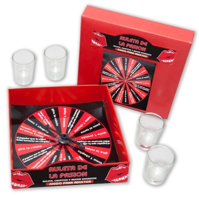 DIABLO PICANTE JUEGO CHUPITOS RULETA DE LA PASION