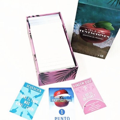 LA ISLA DE LAS TENTACIONES JUEGO DE CARTAS OFICIAL ES