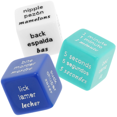 WATERFEEL JUEGO DE DADOS EROTICOS ES FR EN