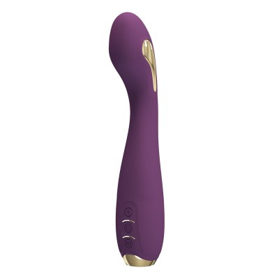 PRETTY LOVE HECTOR VIBRADOR ELECTROSHOCK POR CONTROL POR APP LILA