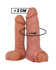 VIRILXL EXTENSION DE PENE LIQUID SILICONE V9 NATURAL