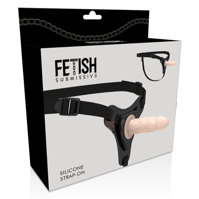 FETISH SUBMISSIVE HARNESS SILICONA FLESH REALISTIC 125 CM