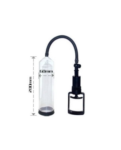 BAILE BOMBA DE ERECCION TIRADOR Y BOQUILLA VAGINA 20 CM