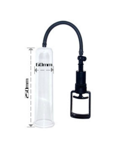 BAILE BOMBA DE ERECCION TIRADOR Y BOQUILLA VAGINA 25 CM