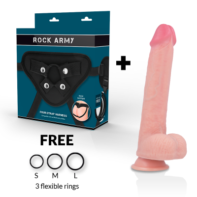 ROCKARMY ARNES LIQUID SILICONE DILDO PREMIUM KINGCOBRA 24 CM O 477 CM