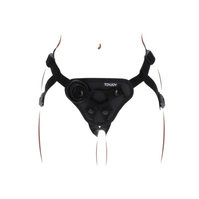 GET REAL STRAP ON HARNES NEGRO