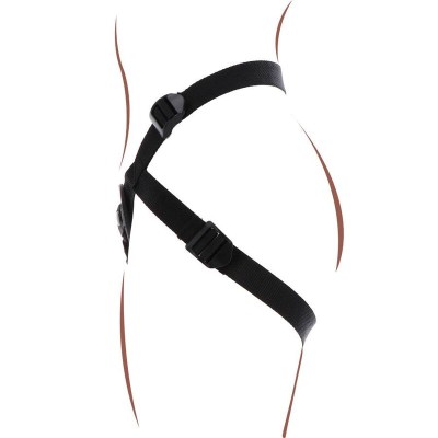 GET REAL STRAP ON HARNES NEGRO