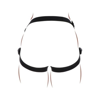 GET REAL STRAP ON HARNES NEGRO