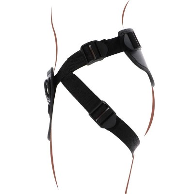 GET REAL STRAP ON DELUXE HARNES NEGRO