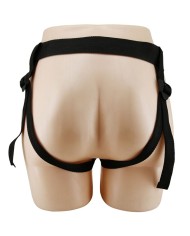 PRETTY LOVE MAVIS HARNESS BRIEFS UNIVERSAL CON DILDO 19 CM NATURAL