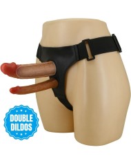 PRETTY LOVE KEAVEN HARNESS BRIEFS UNIVERSAL COMFORTABLE DOBLE DILDO